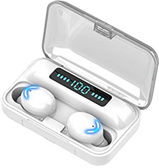 TWS Premium Wireless Earbuds - Bluetooth Headphone BTH-F9-5, LED display, Touchscreen, Noise-Canceling, Waterproof, In-Ear Wireless Headphones with Charging Case for iPhone & Android