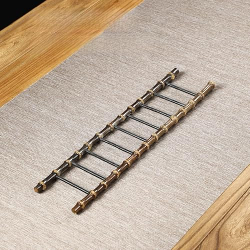 Mechanical Ornaments Model Art Sculpture Creative Model Bamboo Wheelbarrow, Creative Home Decoration Ornaments, Bamboo Whip, Bamboo Roots Implying Wealth And Rising Steadily,Purple Bamboo Bamboo Whip