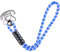 SELEWARE Boot Abschleppseil Schnellverbinder Heavy Duty Abschlepp-Schnellverbinder Abschleppseil für Rohre mit Edelstahl-Ankerverbinder Boot Wassersport Skifahren Seilschnur Befestigung (blau-weiß
