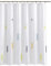 GONOVE Duschvorhang für Badezimmer 240 x 200 cm Schimmelresistent Dicke Polyester Stoff Weizen Duschvorhang Liner Wasserdichter langer Badevorhang mit Haken, waschbar und gewogen Saum