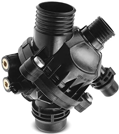 Frankberg Thermostat de Liquide de Refroidissement Compatible avec Série 1 E81 E87 E88 E82 2005-2013 Série 3 E90 E93 E92 E91 2004-2013 Série 5 E60 E61 2003-2010 Remplacer# 11537549476