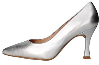 Unisa Damen Tola_23_LMT Pumps, Silver, 39 EU