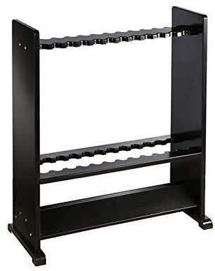 Porte-Queue de Billard, Porte-Queue de Billard autoportant, Porte-Queue de Billard au Sol 24 Trous, Accessoires de Billard Home Club Articles de Sport