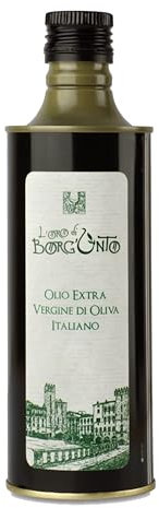 Borgunto® Olio Extravergine di Oliva ITALIANO 3x500ml - 100% Olive Toscane, Estratto a Freddo • Leccino, Frantoiano, Moraiolo • Made in Toscana!