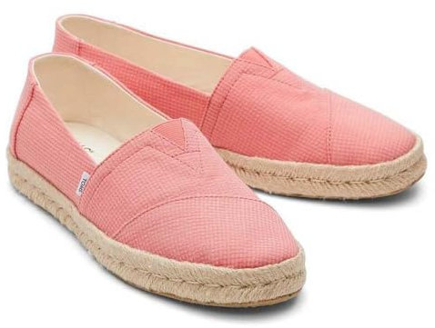 TOMS Damen Alpargata Rope 2.0_Shell Pink Sneaker, 41 EU
