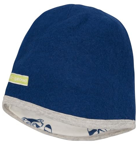 loud + proud Mütze Bio-Wollfleece, GOTS Zertifiziert