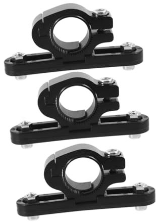 UPKOCH 3pcs Bike Water Bottle Cage Adapter Handlebar Mount for Cycling Bicycle Bottle Holder Easy Install Construction