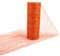 Tischläufer Rolle, Tischläufer Weihnachten Papierrolle, Tischband Gold und Silber, Tischläufer Hochzeit, Vlies Tischläufer für Party Weihnachten Hochzeit DEK (15 x 900 cm, Orange)