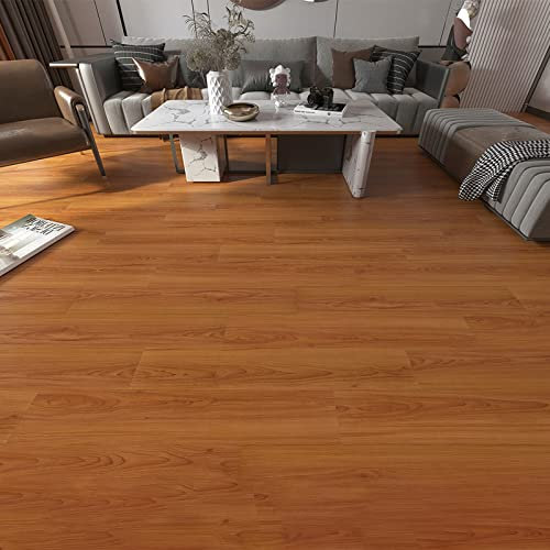 Suelo de vinilo para cocina y dormitorio, impermeable, autoadhesivo, laminado de linóleo, fácil de instalar, 1 m², color W34