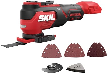 SKIL 20V multiherramienta 3622CA sin cepillo incl. accesorios (sin batería)