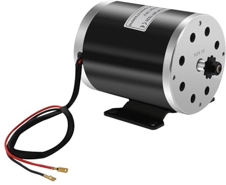 Fahrrad Motor Kit, 800W 36V Umrüstsatz für Elektromotor, 2750U/min E-Bike Umrüstsätze mit 1 Controller und 2 Griffe, Bürstenmotor aus Reinem Kupfer 65dB Geräuscharm, für Elektro-Scooter E Bike Go-Kart