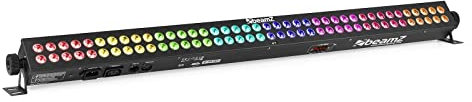 BeamZ LCB803 Wallwasher, Bühnenbeleuchtung, Lichteffekt RGB LED Bar mit 80 3 Watt LEDs in 8 Sektionen