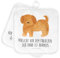 Mr. & Mrs. Panda 2er Set Topflappen Hund Flauschig - Geschenk, Topflappen 2er Set, Topfhandschuhe, Vierbeiner, Hunderasse, Topflappen Set,