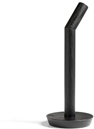 HAY Porter Küchenrollenhalter Eschenholz Schwarz, 507421 H 36cm 13,5cm