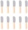 UPKOCH 10Pcs Coltello da Burro Spatola per Spalmatore di Formaggio in Acciaio Inossidabile Spatola con Manico in Legno per Crema di Formaggio Sandwich