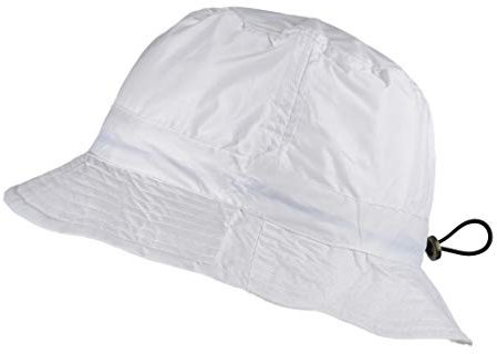 Toutacoo. Regenhut aus Nylon - Einstellbar (06-Weiß/Small)