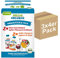 FRECHE FREUNDE Bio Quetschie Banane, Erdbeere & Quinoa, Fruchtmus im Quetschbeutel für Kinder und Babys ab 6 Monaten, glutenfrei & vegan, 2x 6er Pack (12 x 100g)