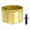 sourcing map Brazed Diamond Core Drill Bits 80mm Hole Saws with M10 Arbor Adapter for Porcelain Tile Marble Concrete Stone Brick