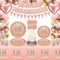Inspireyee 179 PCS Rose Gold 18. Geburtstag Party Dekorationen für Mädchen Rose Gold Happy 18th Birthday Geschirr-Set-Teller, Servietten, Banner für rosa 18. Geburtstag Party Gunst für 20 Gäste