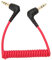 Câble Audio 3,5 Mm, Prise Jack TRS 3,5 Mm Mâle vers Mâle Câble de Raccordement SC2 Câble de Microphone Cordon spiralé Audio Auxiliaire Stéréo (jusqu'à 50 cm)