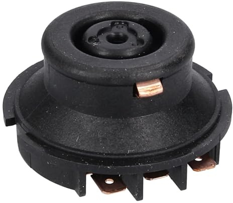 LPPP Wasserkocher Sockelkontakt kompatibel mit Bosch Siemens 00187130 42 mm | Für Neff, Balay und Constructa; ersetzt 00167985/00428394; 42 x 42 x 22 mm; schwarzer Kunststoff; Strix 4C7262 A013205; 11 g