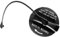 MACHSWON Tankdeckel Tankdeckel 52100552AG 52030387AB 52030387AA Passend für Jeep Wrangler JK 2003-2018 für Dodge Ram 1500