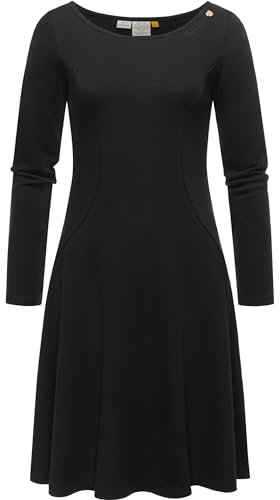 Ragwear Damen Jerseykleid Appero Black Gr. S