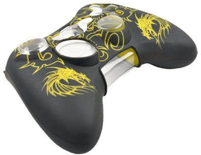 OSALADI Custodia in Silicone Protettiva Per Controller Cover Antiscivolo Facile Da Installare Protegge Da Graffi e Sporco Compatibile Con Controller Console Colore Giallo Resistente