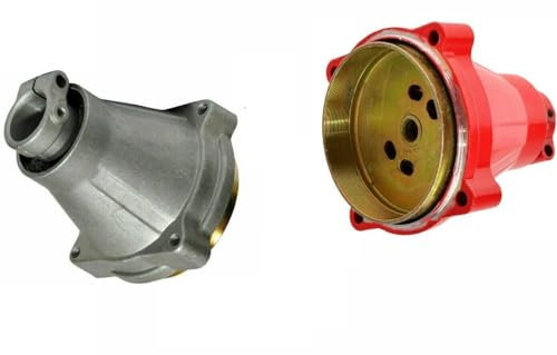 Cloche d'embrayage pour débroussailleuse Ø78 mm | tube Ø26 mm | greffage 9 dents | remplacement universel compatible avec différents modèles | couleur gris ou rouge selon la disponibilité