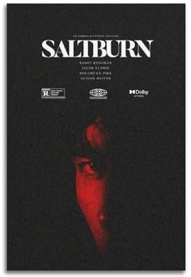 suumyo Saltburn Poster, Raumdekoration, ästhetisches Poster, künstlerisches Poster für Schlafzimmer, Wohnzimmer, Wände, 50 x 75 cm, ungerahmter Stil