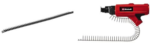 Original Einhell Magazinaufsatz für Trockenbauschrauber (für Einhell Trockenbauschrauber, für 25-55 mm Schnellbauschrauben, inkl. Bit + 1000 Schnellbauschrauben 35 mm mit Bohrspitze)