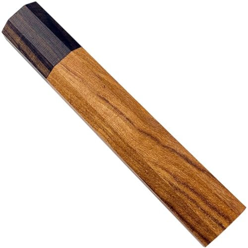 Zghhc Wood Knife Handle, Kitchen Knife Repair Handle for Chef Knife, Japanese Kitchen Knives Accessories