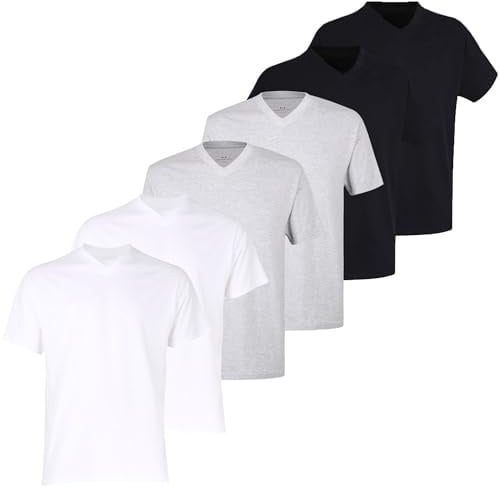 Götzburg Herren T-Shirts V-Ausschnitt