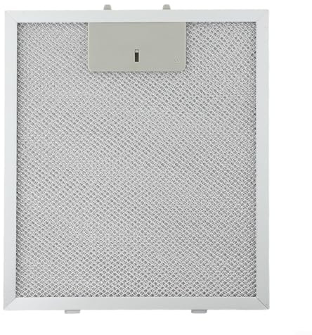 Filtre à graisse en maille métallique pour hotte aspirante, 230 x 260 mm, filtre à graisse aluminisée à 5 couches en acier inoxydable, 23 x 26 cm
