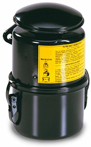 Ama Filtro ad Aria a Bagno d’Olio con PreFiltro a Ciclone – Compatibile con Lombardini 3700.101, Adattabile per Motori di Trattori e Macchine Agricole, Made in Italy