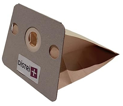 Distri+ - Sacs aspirateur pour Rowenta Neo, Soam, ZR480, RO420, RO450, RO460, RO1233. - La Pochette de 5 Sacs Papier