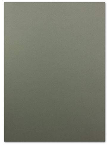 50x DIN A4 Papier - Anthrazit (Grau) - 110 g/m² - 21 x 29,7 cm - Ton-Papier Fotokarton Bastel-Papier Ton-Karton - FarbenFroh