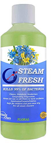 Steam Cleaning Detergent Solution Cleaner Fluid- Steam Fresh 500ml (Floral)