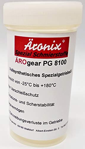 (109€/L) 100ml Äronix Getriebeöl ÄROgear PG 8100 Getriebe Öl für Hilti TE 7A, 7C, 14,15,16,18,17,22,24,25,35,52,54,55,504,505,60,72,74,75,76,92,805,905