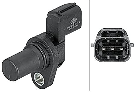 HELLA 6PU 013 122-301 Sensore, Posizione albero a camme, 3a... poli, con anello tenuta