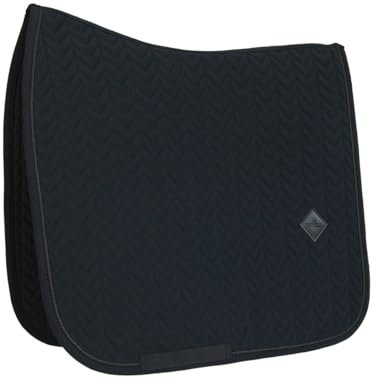 Kentucky Satteldecke Fishbone Schwarz - Dressur Pferd