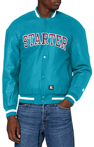 STARTER BLACK LABEL Herren Starter Team Jacket Lake Blue, S