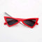 NIUASH Sonnenbrille polarisiert Frauen Sonnenbrille mit kleinem Rahmen Cat Eye Sonnenbrille UV400 Sun Shades Brille Street Eyewear Fashion Sonnenbrille-C