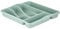 Wham Plastic Kitchen Cutlery Tray Organiser Rack Holder Drawer Insert Tidy Storage - Sage