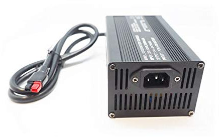 OZO Chargeur Rapide 36V 10A Noir pour Batterie LIMN, LIPO, Li-ION, 36V - Connecteur Anderson