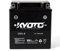 Batterie moto Kyoto SLA GB5L-B (YB5L-B) AGM - Sans entretien - 12 V 5 Ah - Dimensions: 121 x 61 x 131 mm compatible avec MALAGUTI Fire Fox F15/ LC 50