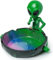 YIANI Alien Rauch-Aschenbecher, Galaxie-inspiriert, Alien-Rauch-Aschenbecher, 10,2 cm, mehrfarbig