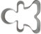 Person Man Human Cookie Cutter - (5 Pk) 5 Pcs
