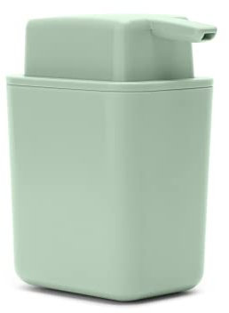 Brabantia - Sinkside Dispensador de Jabón - Bomba Antigoteo - Apertura Grande para Rellenar - Resistente a la Corrosión - Apto para Lavavajillas - Accesorio de Cocina - Verde (Jade Verde) - 200 ml