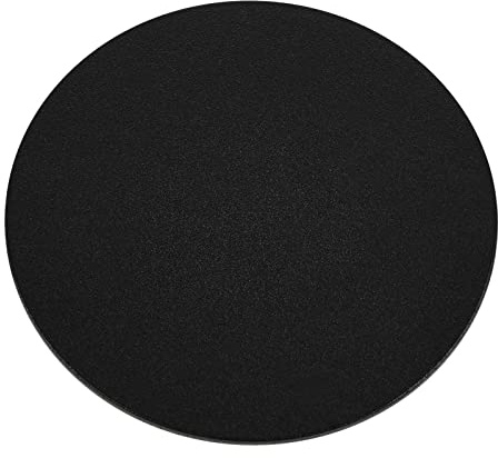 2 Stück Glasmontageplatten für Barkonsole schräg 21° Ø 50 mm schwarz Montageplatten von SOTECH
